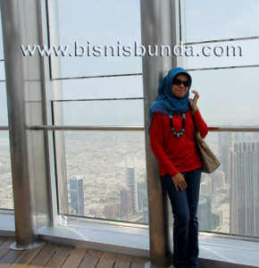 top of Burj Khalifa Dubai