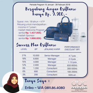 Level awal di Oriflame